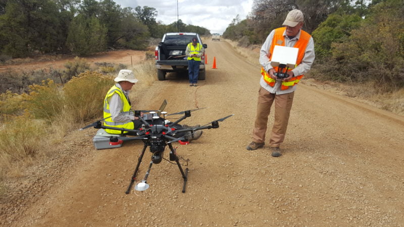 Setting up the Routescene UAV LiDAR system ready for flight