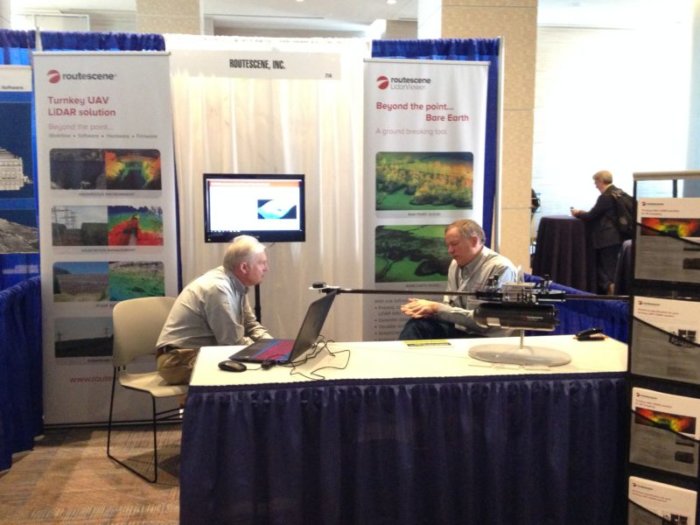 Geoweek Routescene booth