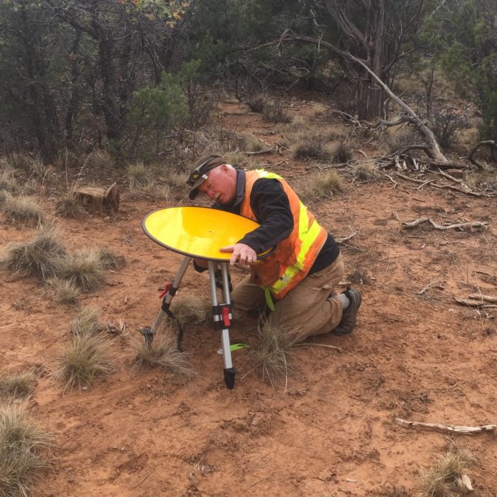 Setting up Routescene UAV Lidar Ground Control Target