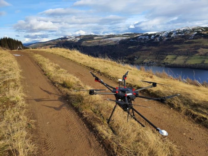 Routescene drone Lidar at Kenmore