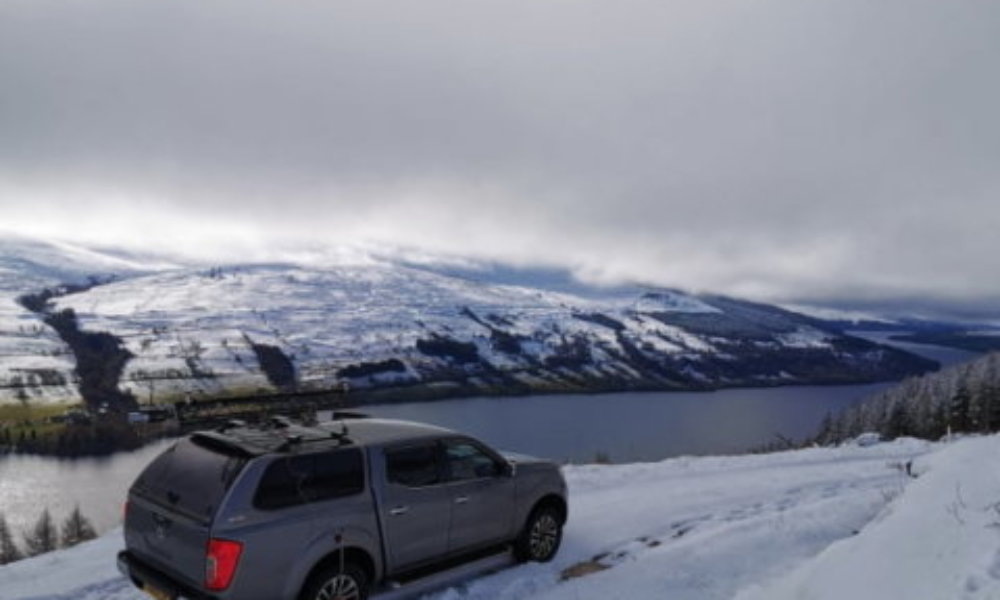 Routescene Vehicle LiDAR system used for forestry mapping