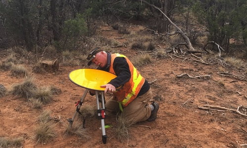 Routescene UAV LiDAR Ground Control Points at Sand Canyon, Colorado, USA