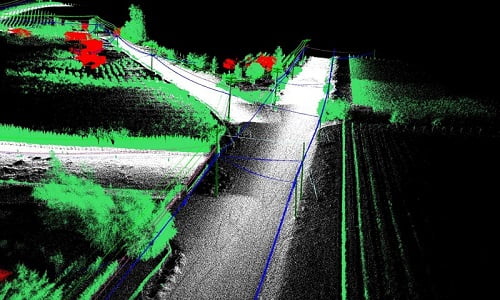 Planning transmission line replacements using LiDAR