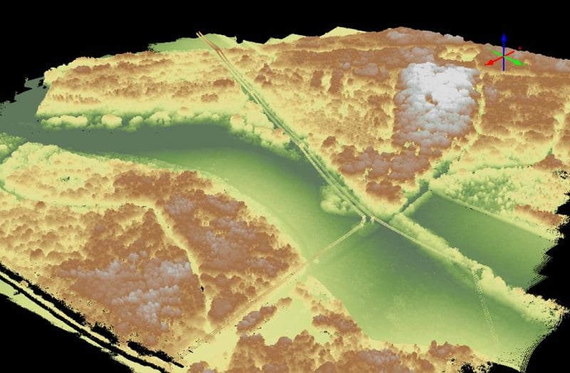 Pound Farm LiDAR point cloud