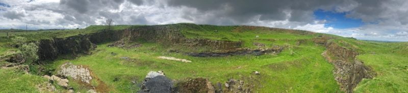 Wards Hill Quarry near Morpeth